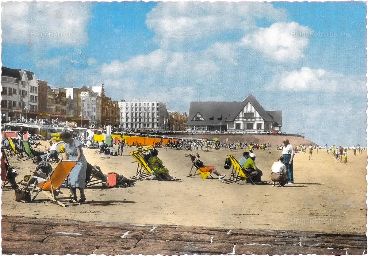  32 - MIDDELKERKE. Strand en Casino Plage et Casino.   Uitgave Prevot - Antwerpen 