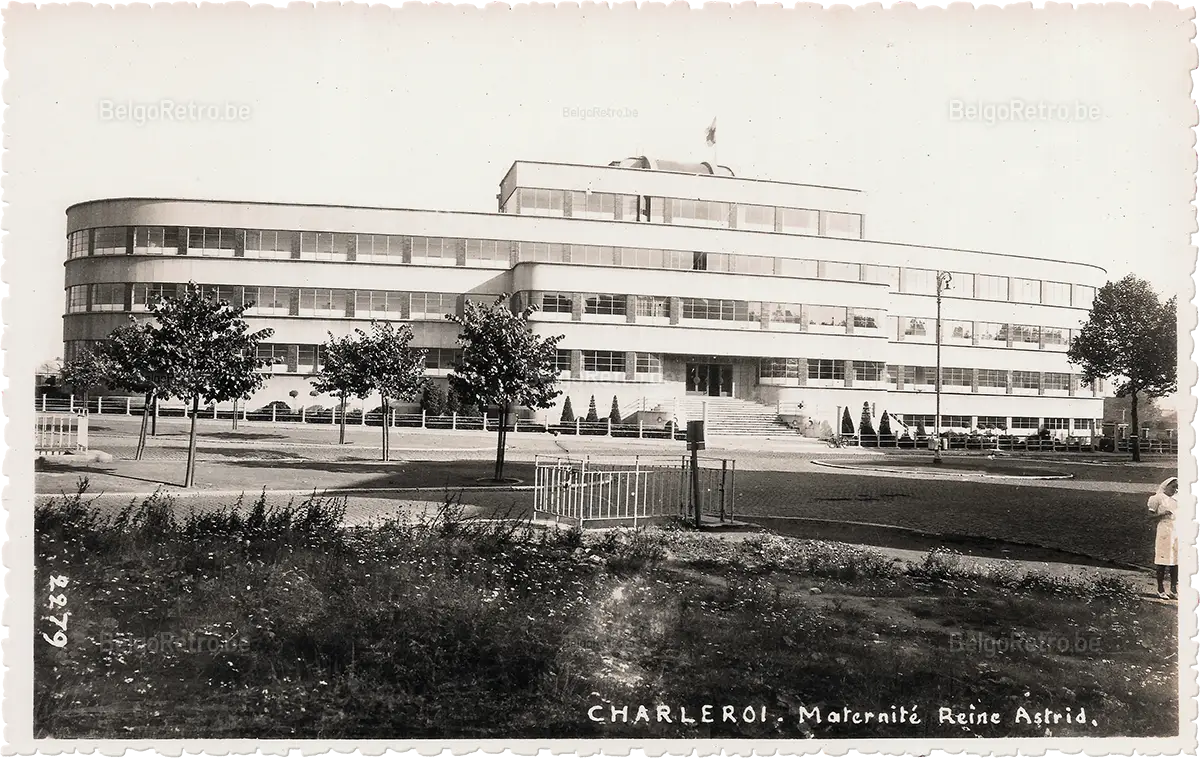 2279 CHARLEROI - Maternité Reine Astrid.   EDITIONS PHOTOGRAPH. MOSA, PROFONDEVILLE PHOTOGRAPHIE VERITABLE - REPR. INTERDITE 